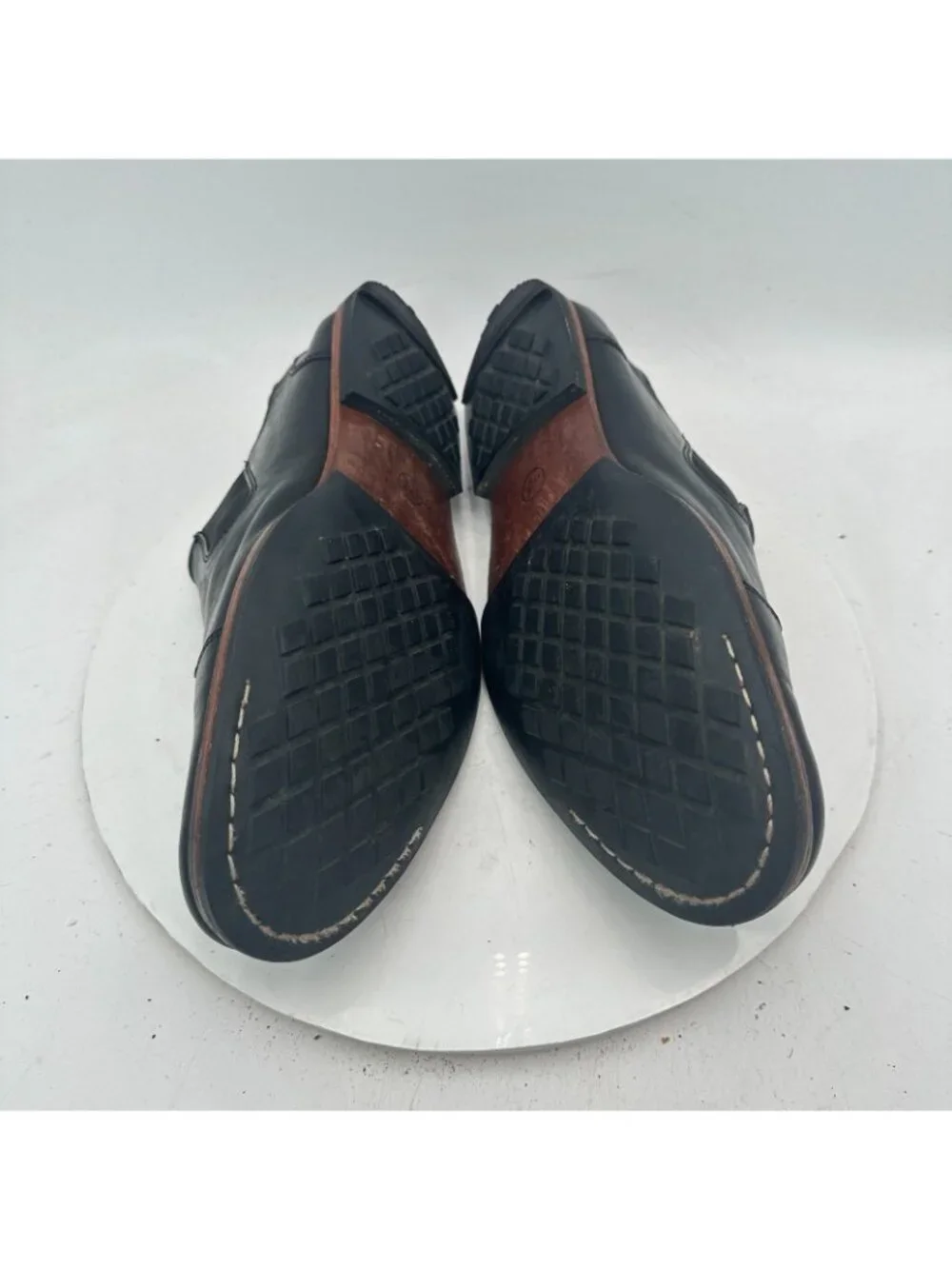 Timberland Boot Company Wodehouse Men Size 10 A1641 Black Leather Slip On Shoes